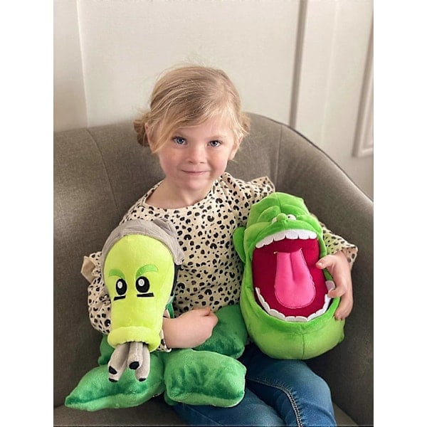 QD\" Ghostbusters Plysjdukke Slimer 33 cm 25 cm-FQ2-