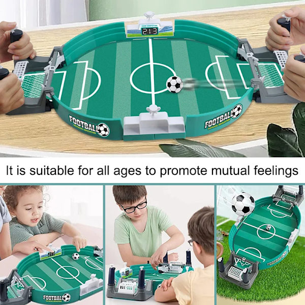 Familiefest Fodbold Brætspil Desktop Interaktivt Fodboldlegetøj Børn Drenge Sport Bærbar Udendørs Spil Gave