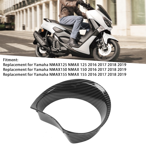 Motorcykel Instrumentpanel Skydd Trim Båge Ersättning för Yamaha NMAX125 155 150 2016‑2019