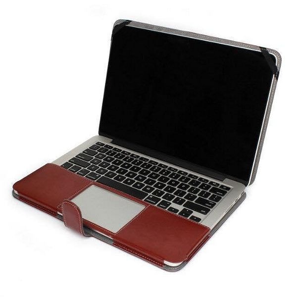 Etui til MacBook Pro A1425, A1502, A2442, brun brun