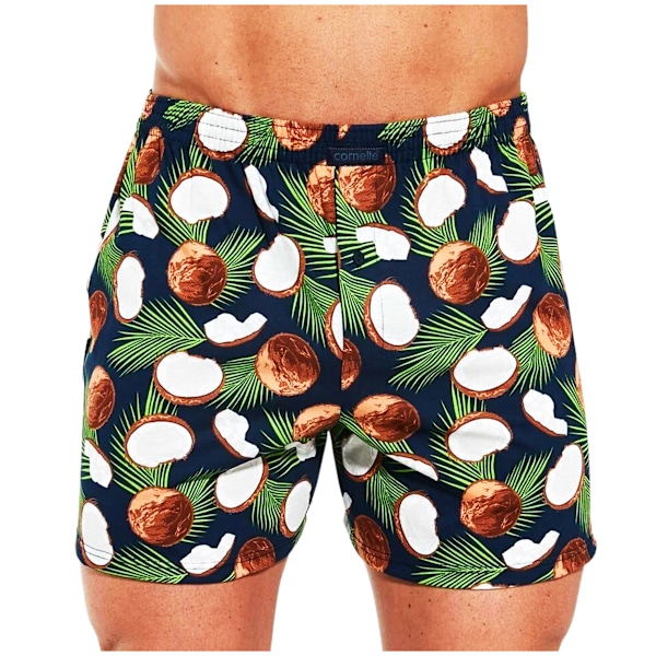 Cornette 100% Bomulls Boxerkalsonger för Män - 6-pack - Luftig - Lös - Mjuk - Boxershorts Herr Bomullsunderkläder