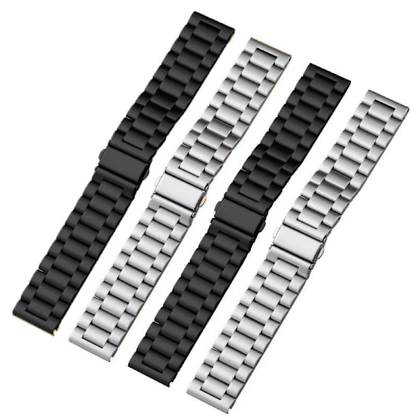 Rustfri armbånd kompatible 45mm 44mm 42mm 41mm 40mm 38mm stål med etui til Ultra Series 9 8 7 6 5 4 3 2 1 sølv sølv silver 38mm/40mm/41mm