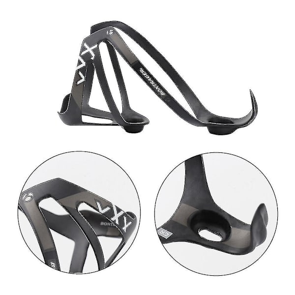 2 kpl Täyshiilikuituinen pulloteline - 2 kpl Cage Bontrager Race Lite Pyörän juomapulloteline-X75-