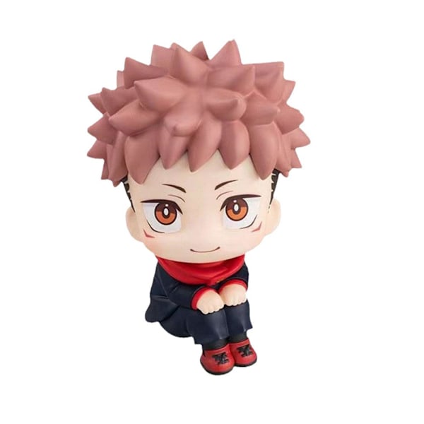 Anime Jujutsu Kaisen Figur Yuji Itadori Gojo Satori PVC Dockor M