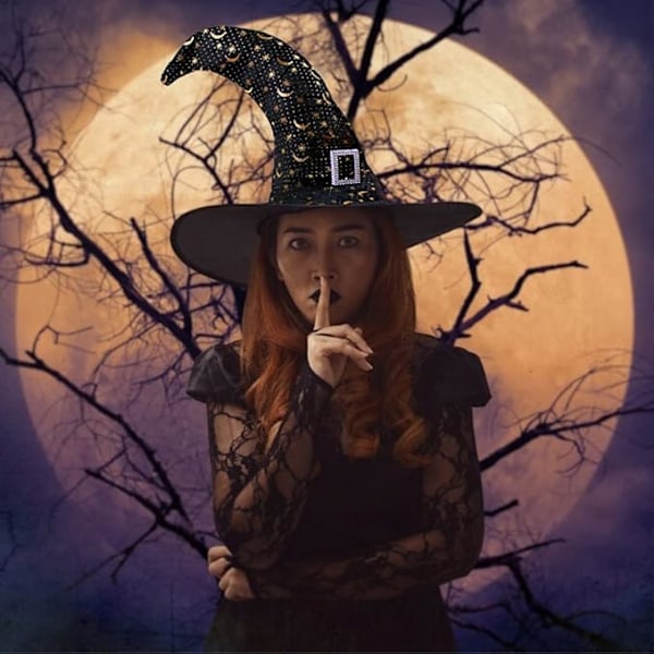 Trollkarlshatt Barn Halloween Trollkarlshatt-X71-