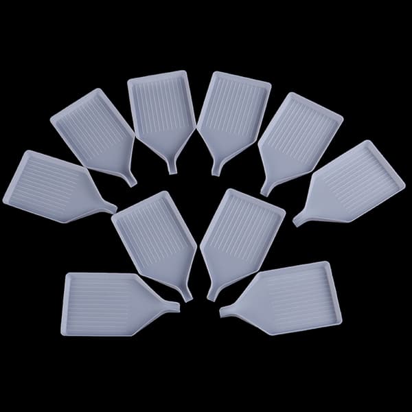 10 stk DIY Diamantbakke Boreplade Maleri Tilbehør Diamant