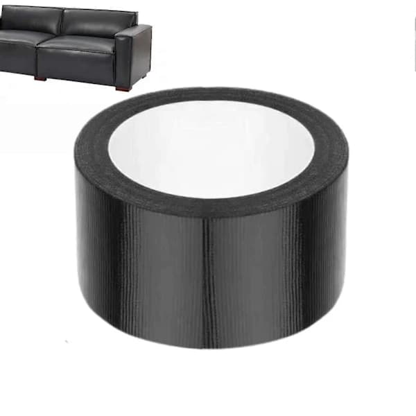 Lædertape til møbler, vandafvisende skærbar lap, rivefast 5m x 5cm til sofa, bilsæder og industriel brug