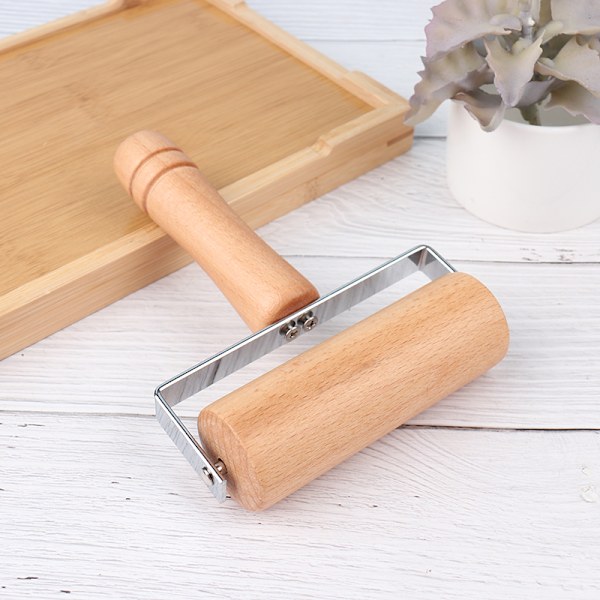 Kavel Trä Pizza Pasta Handkavel Baka Roller