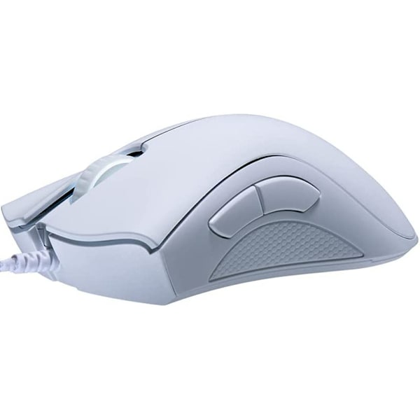 Essential Gaming Mouse with 6400 DPI Optical Sensor white