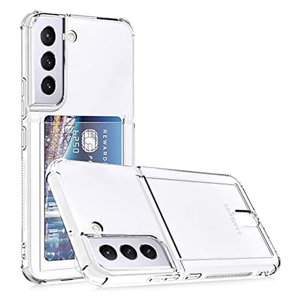 Samsung Galaxy S24 - Practical Shock-Absorbing Case with Card Holder