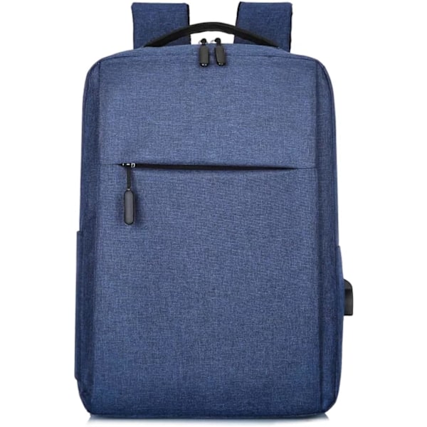 Laptopryggsäck för affärer, ultralätt och hållbar, med USB-X71-