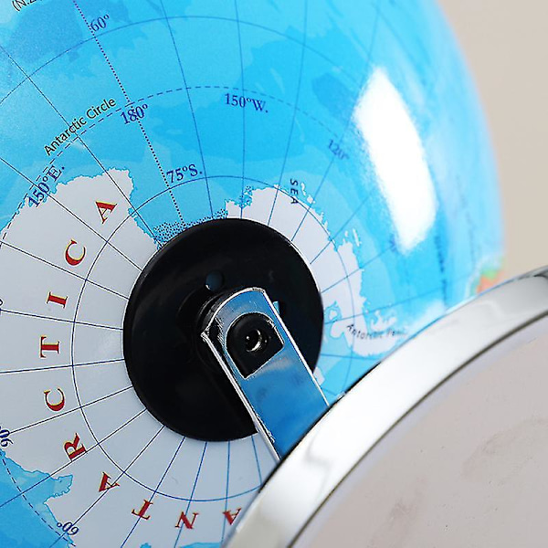 Världskarta Globus för Geografilärare 20/25/32 cm Diameter Upplyst Globus med LED-Ljus