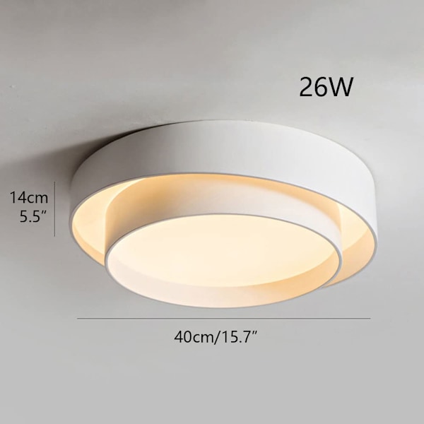 Vit Kreativ Taklampa Ögonskydd Taklampa Inomhus Energibesparande Taklampa Ljusstarkt Kök Ingen Flimmer LED Takarmatur