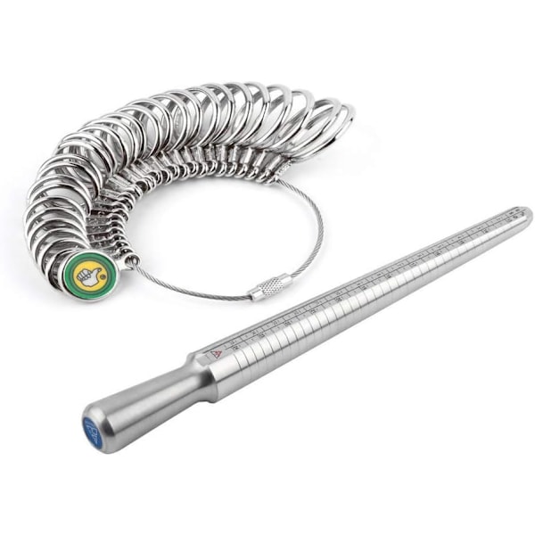 Mätfinger för Ring, Ringmätare Metall Ringmätare-X71-