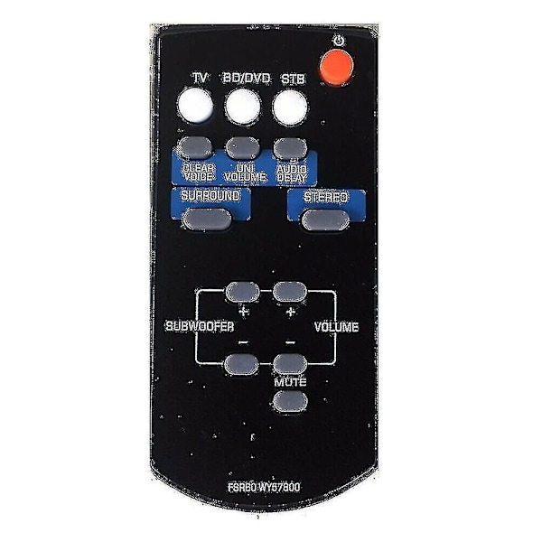 fsr60 wy57800 fjernkontroll for Yamaha lydplanke wy57800 yas101 yas101bl