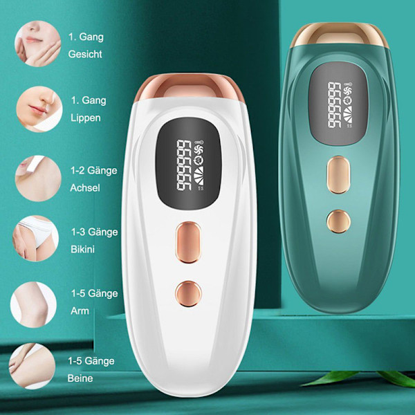 Præcisions epilator laser hårfjerningsenhed med iskølende funktion