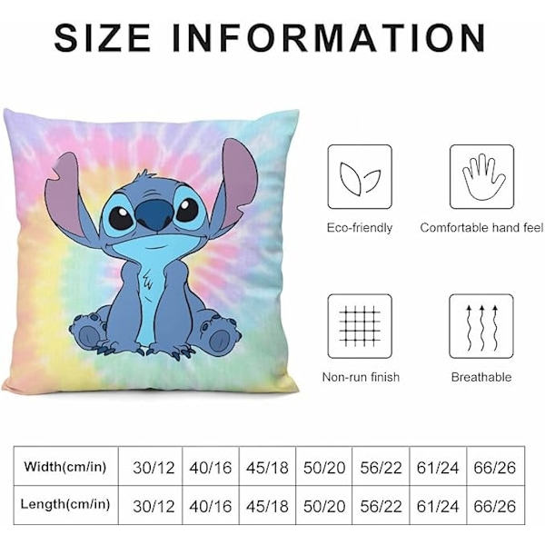 Kompatibel med Disney Lilo & Stitch Tegneserie Søt Mønster Dekorativ