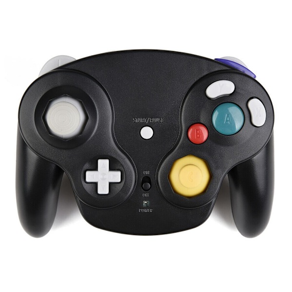 Trådløs GameCube / Wii Controller Sort