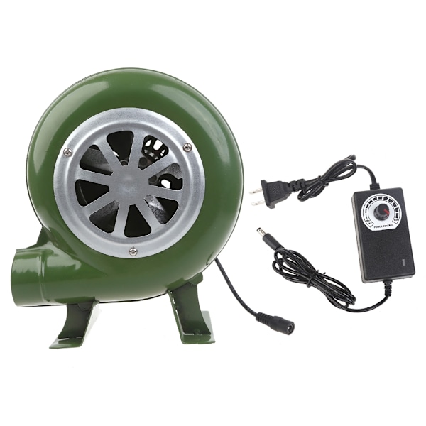 Kraftfull BBQ-vifte Kullgrill Skorsten Starter BBQ-vifte, Røykovn Vifte Jern Elektrisk Vifte AC100-240V 2900RPM Justerbar 0.82 80W