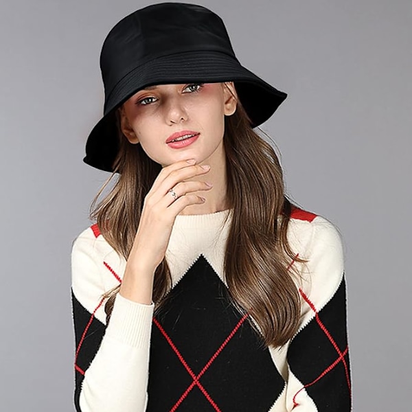 Fiskarhatt unisex solhatt fiskehatt avslappnad utomhus hopfällbar-X71-