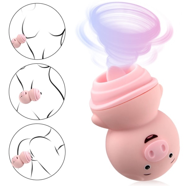 Sugande Vibrator Klitorissugare Nippelstimulator Onani Sex-FQ2-