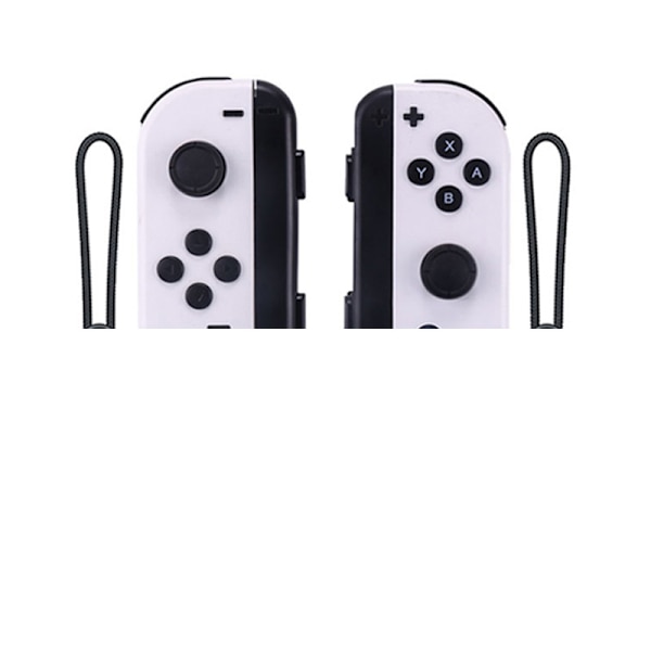 Nintendo Switch -ohjain Joycon langaton Bluetooth-peliohjain etäherätyksellä ja narulla, tukee kuntorengasta white
