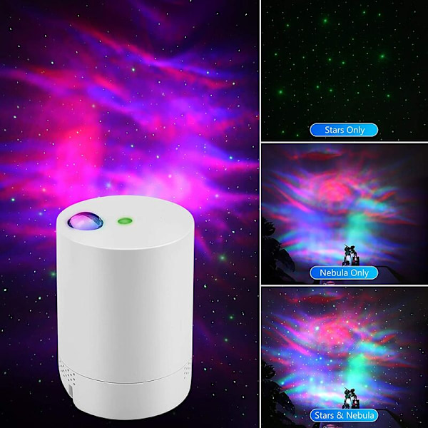 Stjärnhimmelsprojektor, Ocean Wave Galaxy-lampa med fjärrkontroll