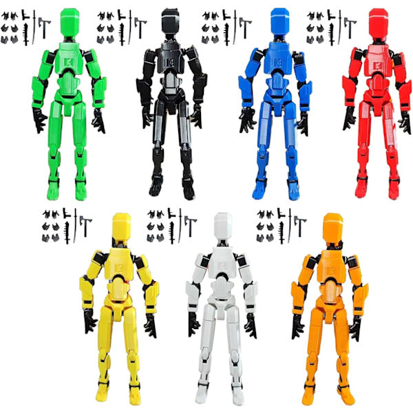 Actionfigurer - (Samlet) Titan 13 Actionfigur, T13