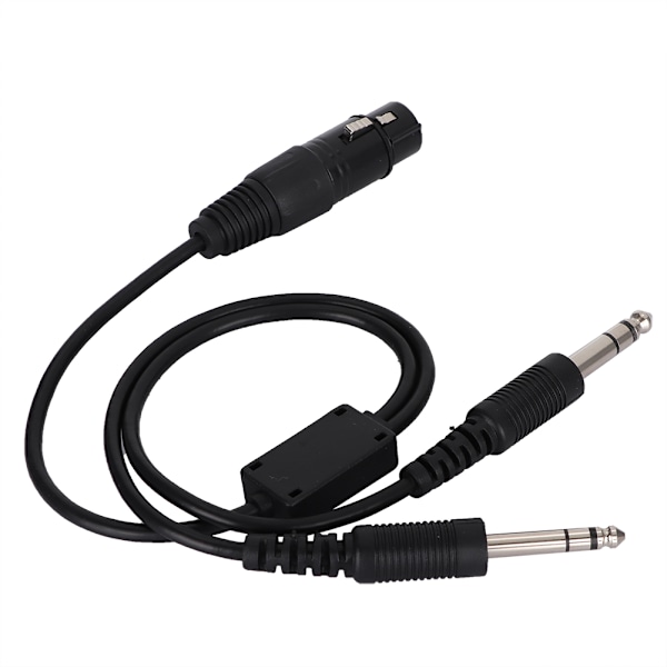Airbus XLR - GA Dual Plug 5-nastainen kuuloke-adapterkaapeli Lentokonekuulokekabel