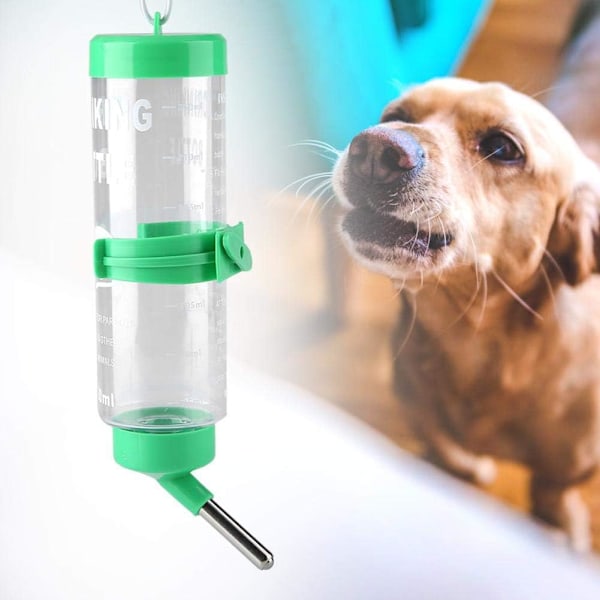 250ml Automatisk Husdjursflaska Mat- och Vattendispenser Vatten