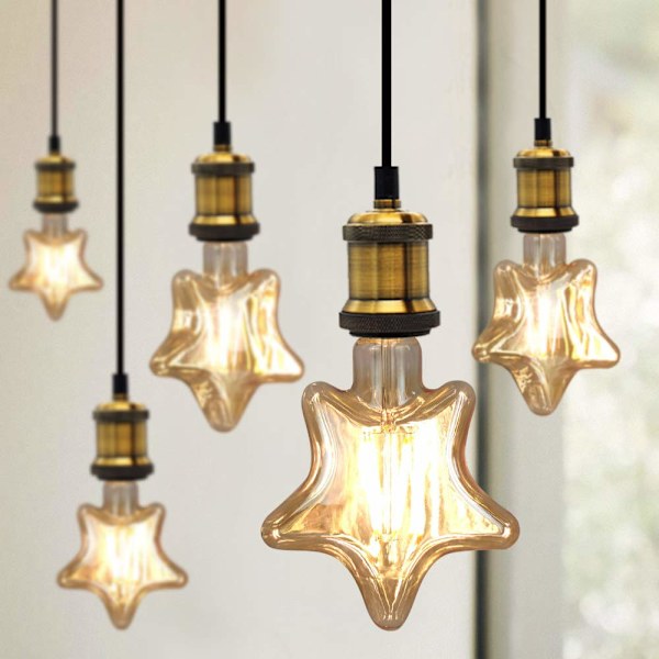 Led-lamput Vintage-lamppu 4W Led Filamentti Edison-lamppu Erikoismalli Dec-X71-