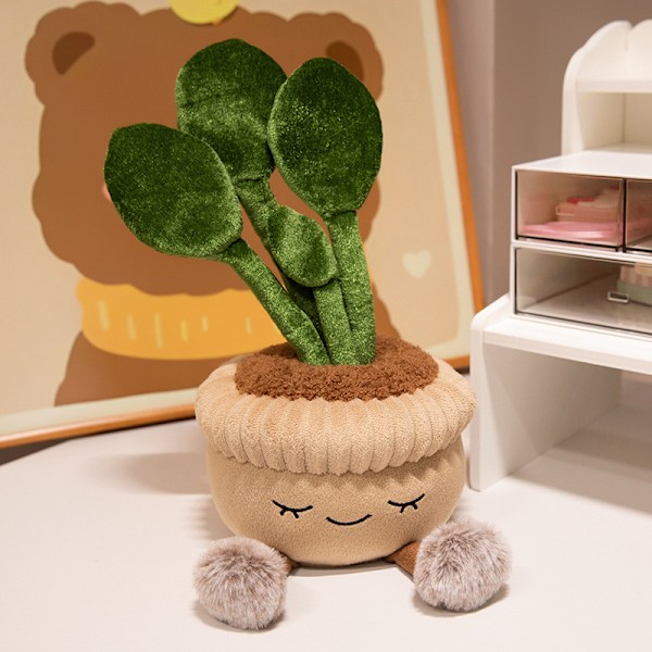 Jellycat plyschdocka serie djur capybara plyschdocka docka plyschleksak grossi 30cm cactus