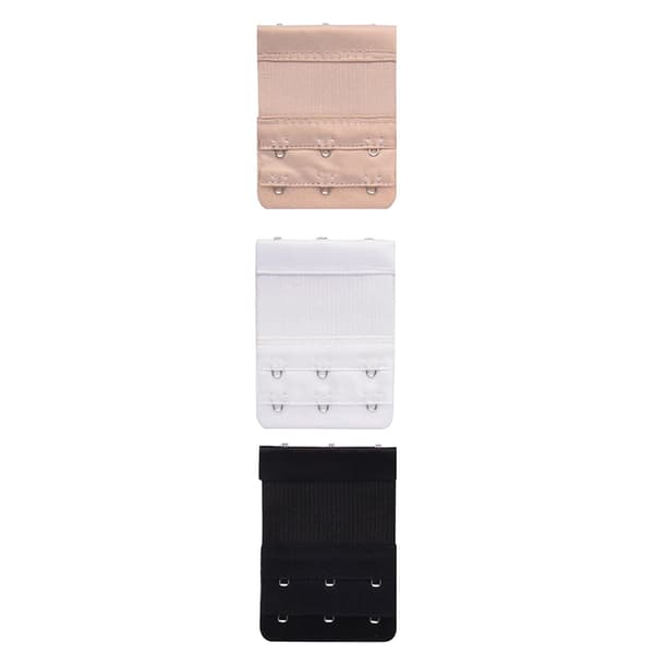 Bh-forlænger Hvid/Sort/Lys beige 3-pak 17