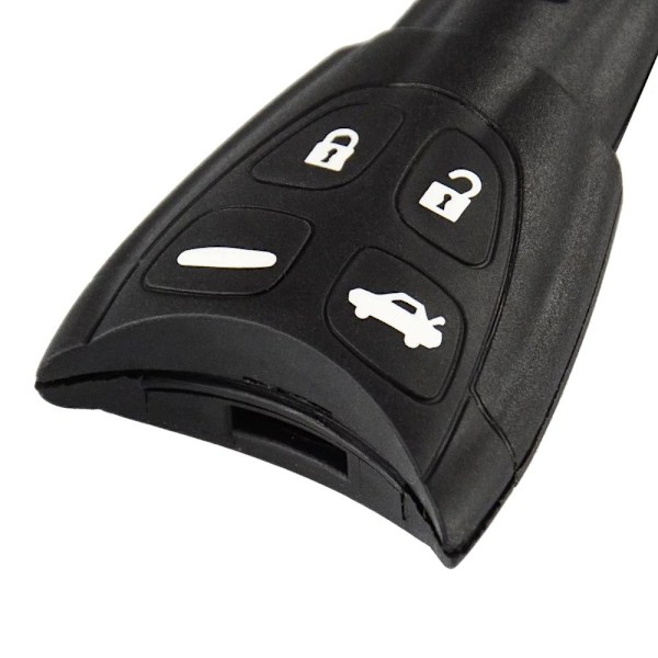 Nøkkelhus/Alarmboks med 4 Knapper for Saab - (9-3 & 9-5)-X72-