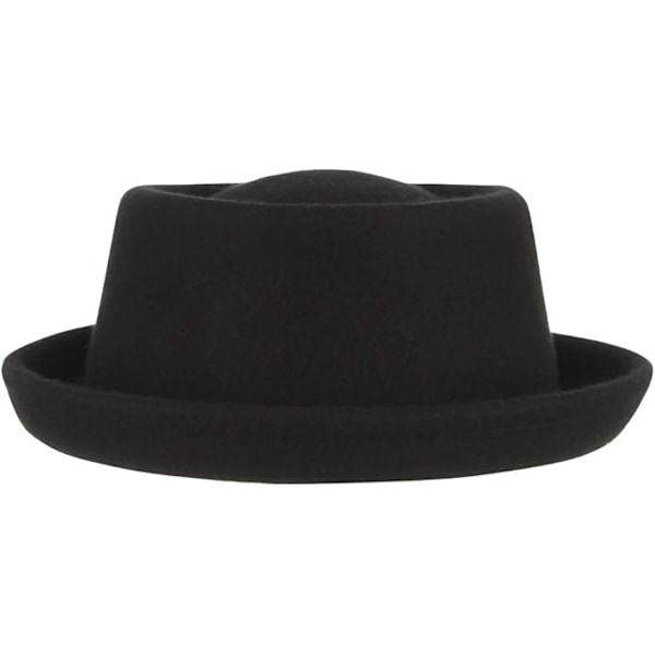 Hütte Fedora Filthat til Mænd og Kvinder, Sort Hütte-X71-