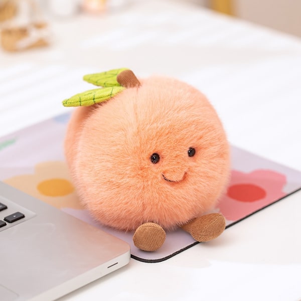 Jellycat pehmolelu sarja eläin kapybara pehmolelu nukke pehmolelu tukkumyynti Peach 12cm