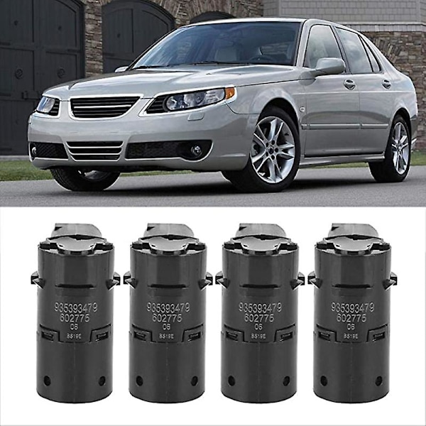 4 st parkeringssensorer / parkeringssensor elektriska ögon för 2006-2010 Saab 9-5 95 2.3L 12758870 602775