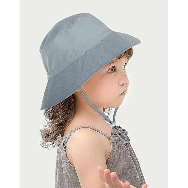 Unisex Baby Solhatt Småbarn Barn Bucket Hat (Små Dinosaurier)-X71-