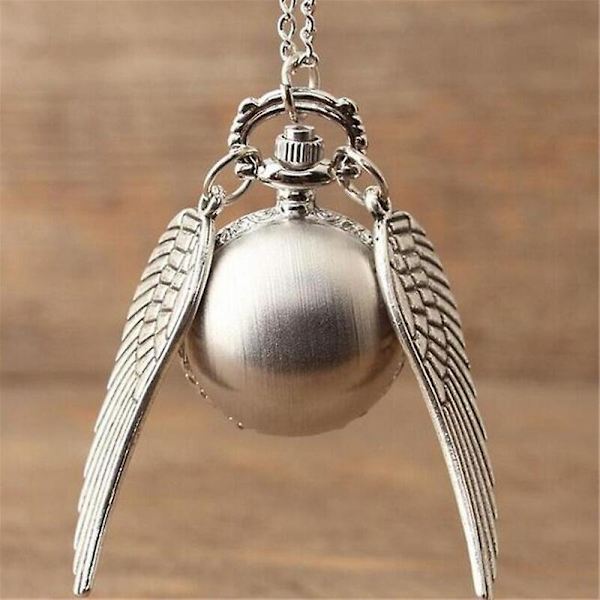 Harry Potter Gyllene Vingar Snitch Action Leksaker Klocka Kvarts Klocka Halsband Quidditch Bollar Snitch Leksak Flygande Tjuv Klockor