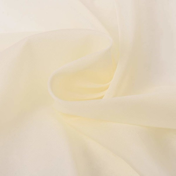 Beige verhokappa olohuoneen sisustukseen - 2 paneelia, pehmeä, puoliksi läpinäkyvä, purjerenkaat