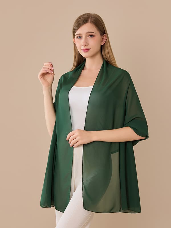 Skjerf/sjal/chiffonskjerf/tynt skjerf for kvinner, 180*70 cm
