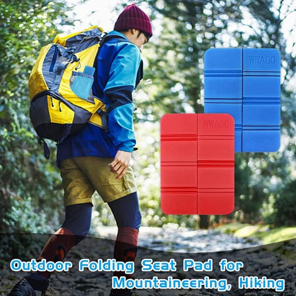 Foldable Foam Seat Cushion, 2 Pcs Outdoor Waterproof Foldable Seat