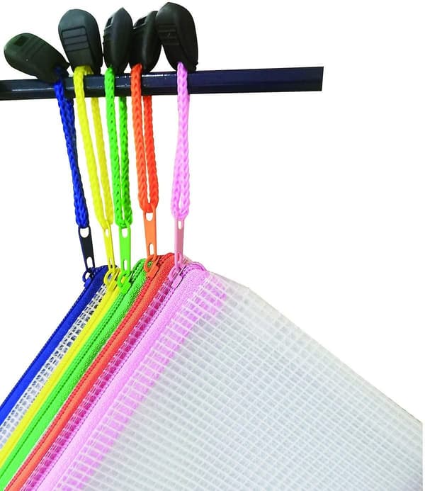 A3 Dokumentmapp Fil Blixtlåspåsar Plastplånböcker Mapp (a3-10st)-FQ-
