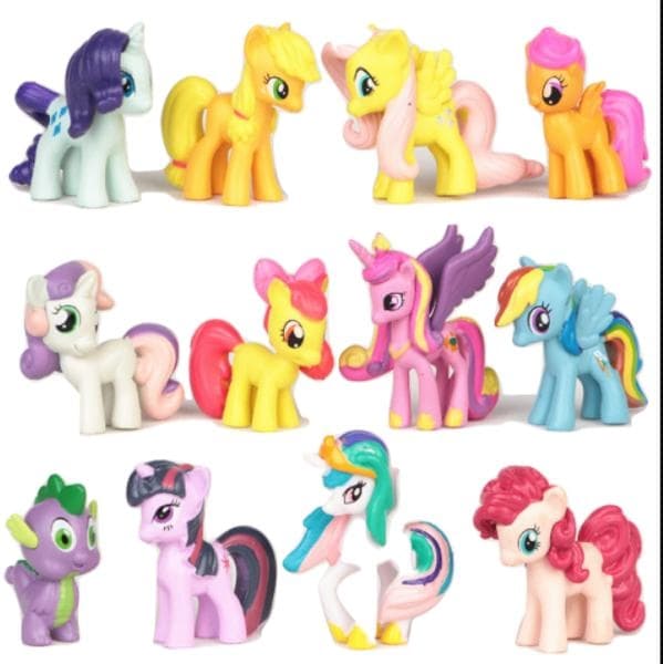 12-pack My Little Pony-figurer