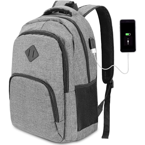 15,6 / 17,3 tommers laptop-ryggsekk, skolesekk, jobb