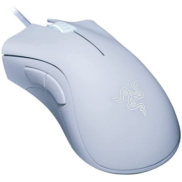 Essential Gaming Mouse with 6400 DPI Optical Sensor white