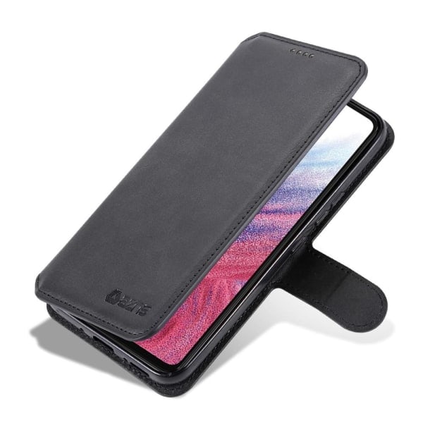 For Samsung Galaxy A54 5G AZNS Plånboksfodral - Svart Svart