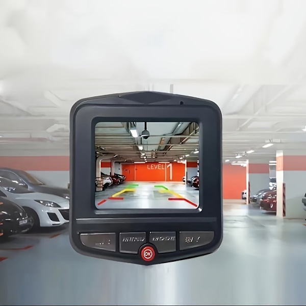 1080P Bilkamera, Front- og Bakkamera HD Nat Dobbelte Linser ABS Og Glas Til Parkeringsplads