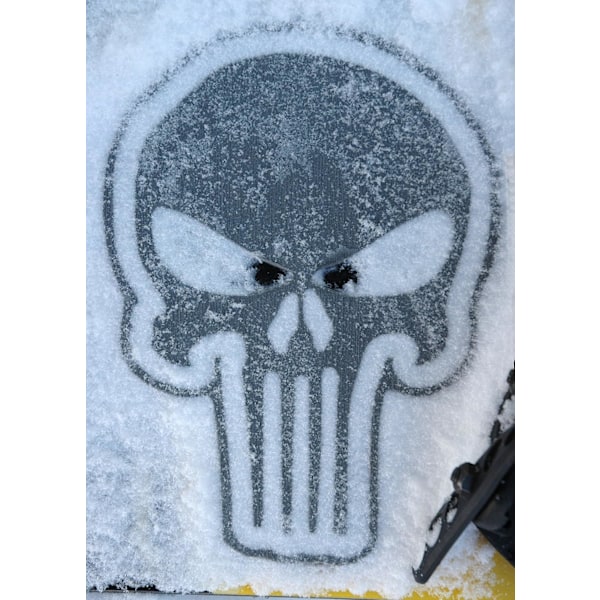 Snowboard Stomp Pad - Skull P Gray-X71-