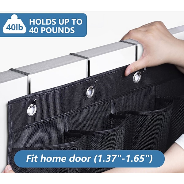 28 Store Lommer Over Dør Sko Oppbevaring Organiser Garderobe Skostativ Nett Henge Oppbevaring Sko Henger Holder Organiser
